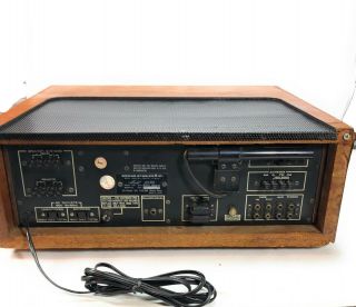 Vintage 1970s Marantz 2230 AM/FM Stereo Receiver in Wood Cabinet 7