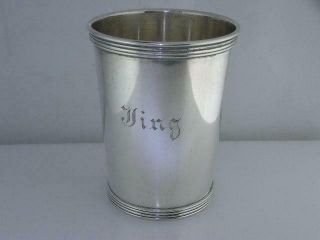 Sterling Silver INTERNATIONAL Julep Cup Jing 2