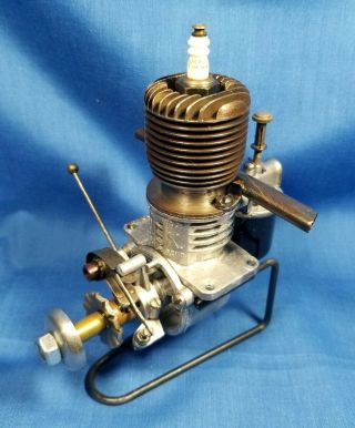 Vintage 1940 Ok 60 Deluxe Model Spark Ignition Cl/uc Engine