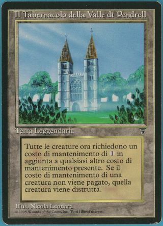 The Tabernacle At Pendrell Vale Legends (italian) Spld Card (33091) Abugames