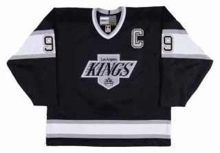 WAYNE GRETZKY Los Angeles Kings 1993 CCM Vintage Away NHL Hockey Jersey 2