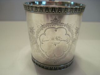 Antique Sterling Silver Baby Cup