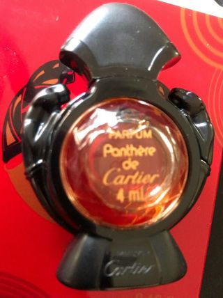 VERY RARE VINTAGE PANTHERE DE CARTIER PARFUM PERFUME.  13 FL OZ BOTTLE FULL INBOX 3