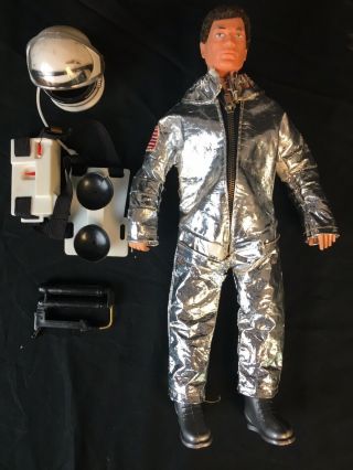 Vintage 12 " Gi Joe Action Pilot Astronaut Figure Hasbro In Space Suit