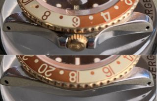 Vintage Rolex GMT Master 16713 Root Beer Tutone 1675 Steel Gold 1980s Box/Papers 5
