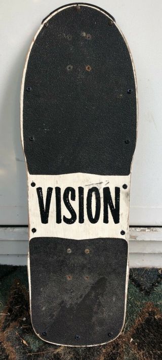 Vision “gator” Skateboard Deck Autographed By Mark Rogowski