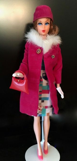 Vintage Barbie Redhead/titian Talking Barbie In Japanese Exclusive 2618 Suit
