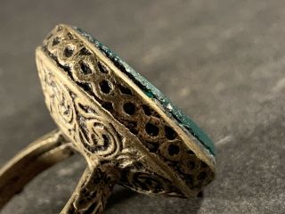 Stunning - Circa 16th Century - Post Medieval Silver Ring - Very Wearable.