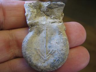 Medieval Pilgrims Ampulla Metal Detecting Find [lot 12]