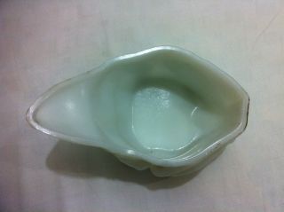 19c Antique Vallerysthal Signed Toad / Frog Milk Glass Butter Dish Box French 7