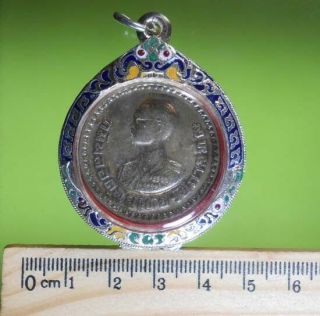 KING BHUMIBOL (RAMA IX) No.  178403 AMULET VERY RARE 3