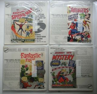 Spider - Man 1 Avengers 4 Fantastic Four 1 Jim 83 (1966) Rare Full Set
