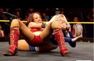SASHA BANKS Ring Worn Gear Signed WWE NXT vs.  Alexa Bliss 2015 TV Match Rare 9