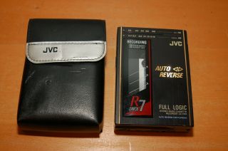 Vintage Jvc Metal Walkman Cx - R7k Radio Stereo Cassette Full Logic Dolby Audio