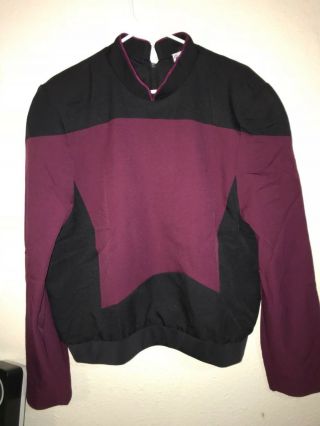 Star Trek: The Next Generation - Command Burgundy Uniform Tunic - - Xl