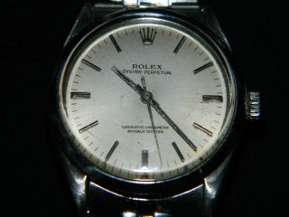 Vintage Mens Rolex 1002 Oyster Perpetual Stainless Steel 1960s Watch 2