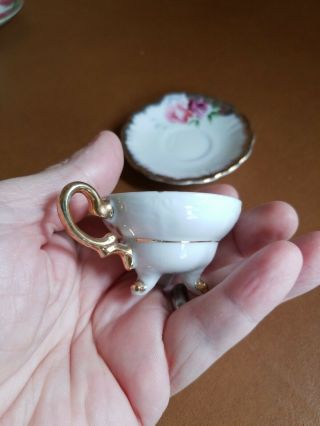 Vintage NORCREST Fine China Tea Cup and Saucer 4