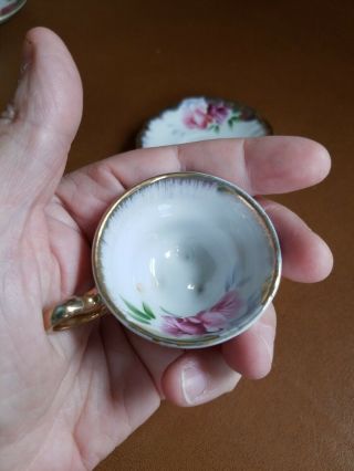 Vintage NORCREST Fine China Tea Cup and Saucer 5