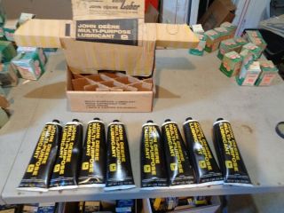 Nos Vintage John Deere Multi Purpose Grease Tubes And Counter Display Parts