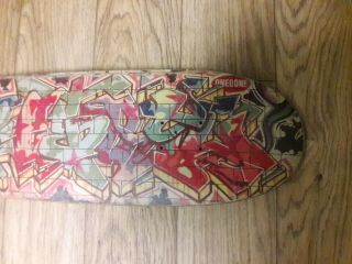Vintage RARE Natas Kaupas 101 Graffiti Slick skateboard Everslick Santa Cruz 92 3