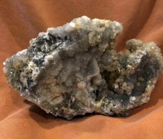 Barite Crystal Cluster Rare Closed Nevada Mine 3