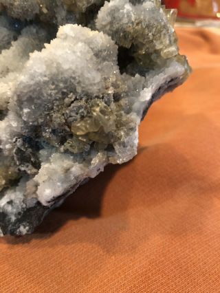 Barite Crystal Cluster Rare Closed Nevada Mine 4