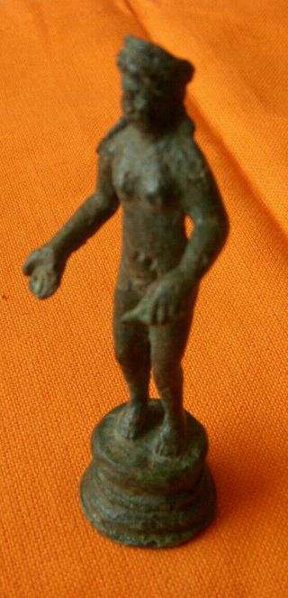 A85.  Roman Style Bronze Figure Of Venus