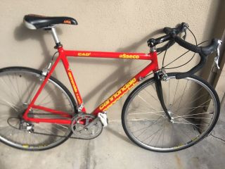 Vintage Cannondale Saeco CAAD 3 Bicycle Time fork Shimano Dura Ace 8 spd 54cm 7