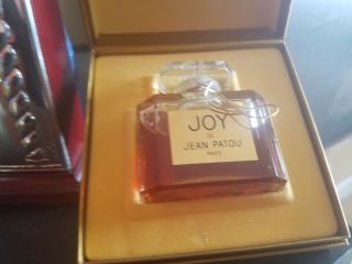 Vintage Jean Patou Joy Perfume Pure Parfum 1.  0fl.  Oz 30ml Splash
