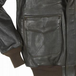 Cockpit USA Antique Lamb A - 2 Leather Jacket NOW AVAILABLE IN LISTING 4