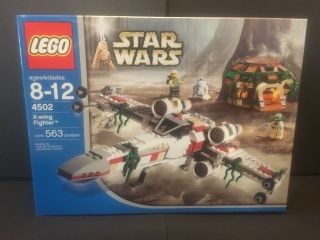Lego Star Wars X - Wing Fighter 4502 First Release Blue Box 2004
