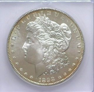 1898 - O Morgan Silver Dollar Icg Ms66,  Dmpl Valued At 10,  000 Very Rare This