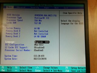Intel SE440BX - 2 Slot 1 Vintage ATX Motherboard w/Pentium III 550MHz CPU 2