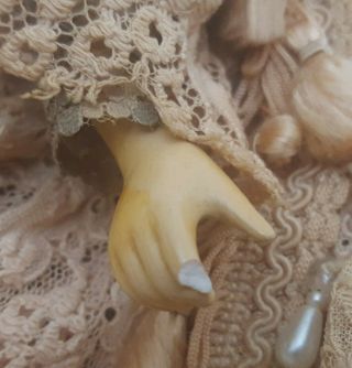 Linda Carroll Attic Doll - Dressed in Antique Laces & Beads,  Linda ' s Early Doll 5