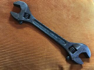 Vintage 10 - 12 Inch Double Ended Crescent Wrench