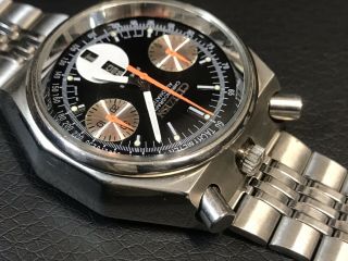 VINTAGE CITIZEN OCTAGON BULLHEAD CHRONOGRAPH REF.  67 - 9356 CAL.  8110A 5