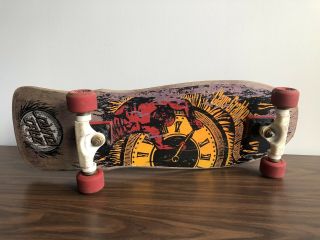 Vintage Santa Cruz Claus Grabke complete skateboard - Holding Back Time 8
