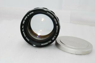 Canon 50mm F/0.  95 L Dream Lens " Rare,  " 2809