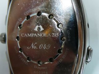 Rare Citizen Men ' s Grand Complication Chronograph Chime Watch Campanola 215 7