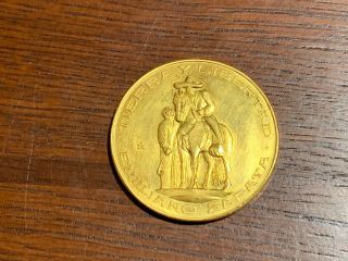 Mexico Rare Medal Gold Emiliano Zapata 28 De Nobiembre 1911