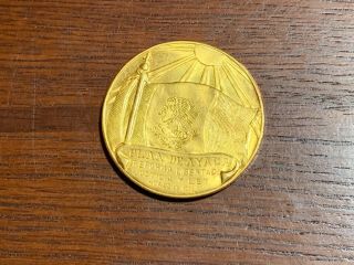 Mexico RARE Medal Gold EMILIANO ZAPATA 28 de NOBIEMBRE 1911 2