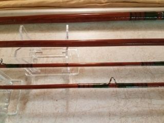 Vintage Goodwin Granger Bamboo Fly Rod rare with case 10