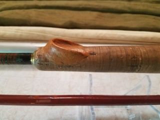 Vintage Goodwin Granger Bamboo Fly Rod rare with case 4