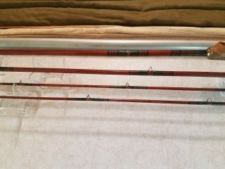 Vintage Goodwin Granger Bamboo Fly Rod rare with case 7