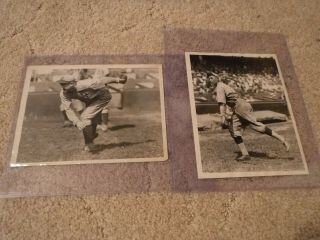 Type 1 Vintage Charles Conlon Baseball Photos Of Dazzy Vance And Ed Roush