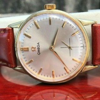 Vintage Omega With Sub - Second Very Rare 268 Movement