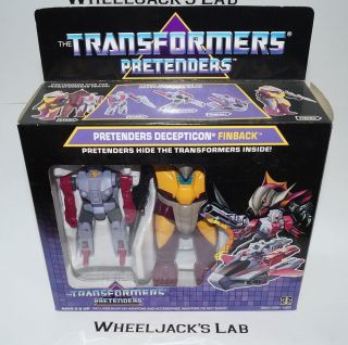 Finback Pretender Mosc 1988 G1 Transformers Vintage Hasbro