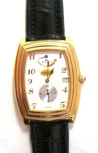 Rare Parmigiani Fleurier Ionica 8 - Day Power Reserve C 02021 18k Yellow Gold