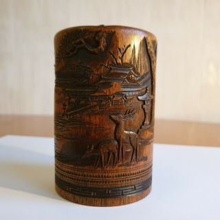 Very Fine Chinese Wood Tea Box