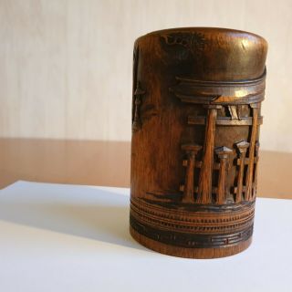 Very Fine Chinese Wood Tea Box 6